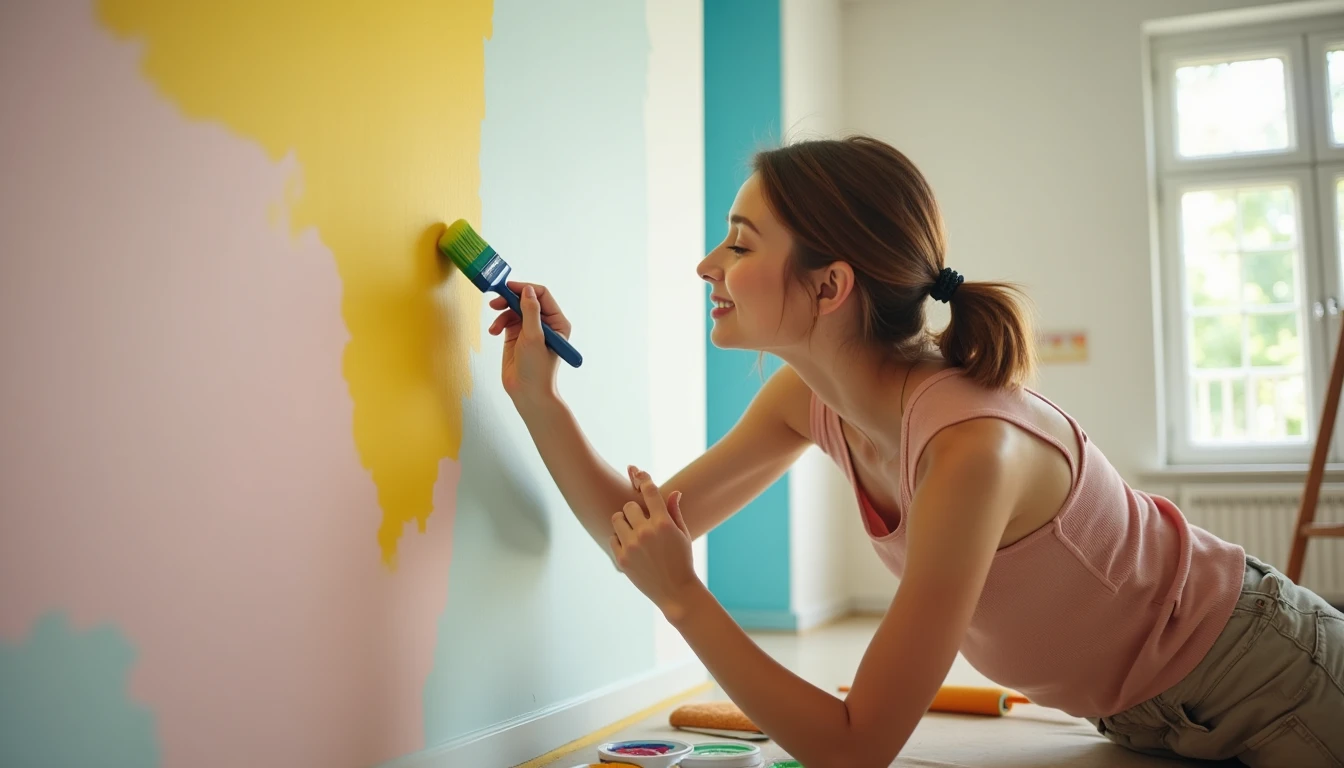 Comment peindre mur acrylique sans faire de traces ni coulures