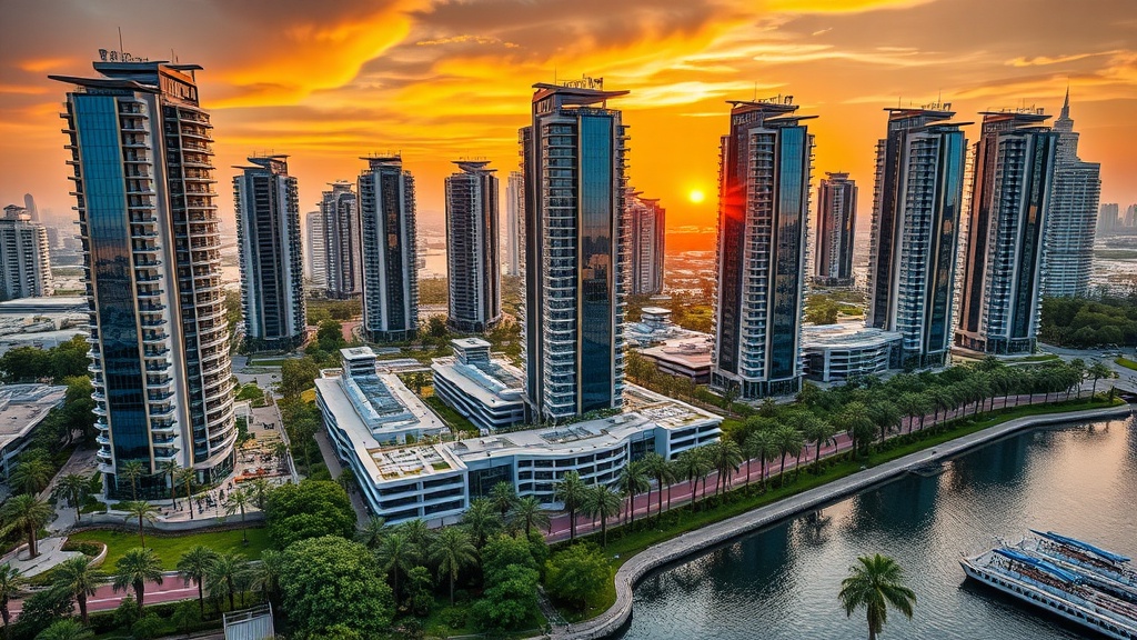 Les projets immobiliers d'envergure à Silicon Dubai